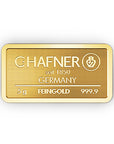C.HAFNER 5 g Goldbarren 999,9 Feingold