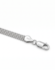Breites Mesh-Armband 925 Sterlingsilber