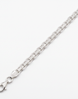 Doppelreihiges Gliederarmband 925 Sterlingsilber