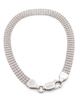Breites Mesh-Armband 925 Sterlingsilber