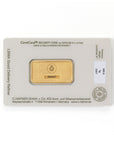C.HAFNER 5 g Goldbarren 999,9 Feingold