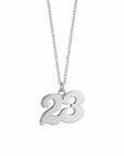 Namenskette – Wunschzahl 925 Silber