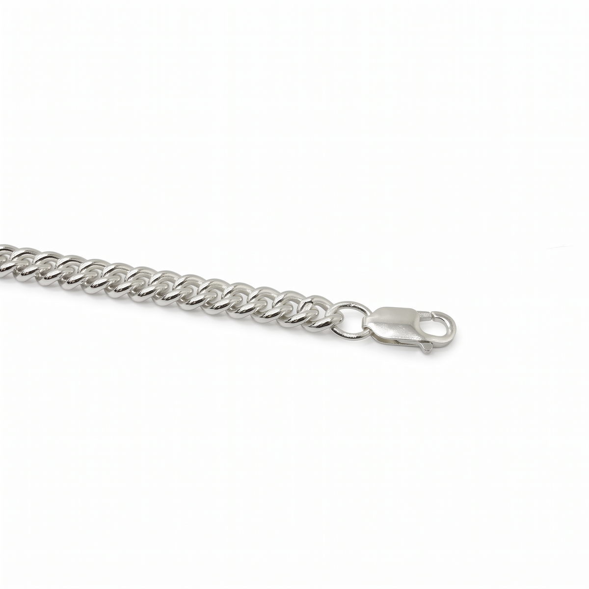 Rundpanzer-Armband 925 Sterlingsilber