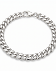 Flachpanzer-Armband 925 Sterlingsilber