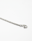 Rundes Königsketten-Armband 925 Sterlingsilber