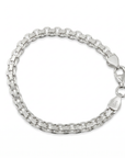 Doppelreihiges Gliederarmband 925 Sterlingsilber