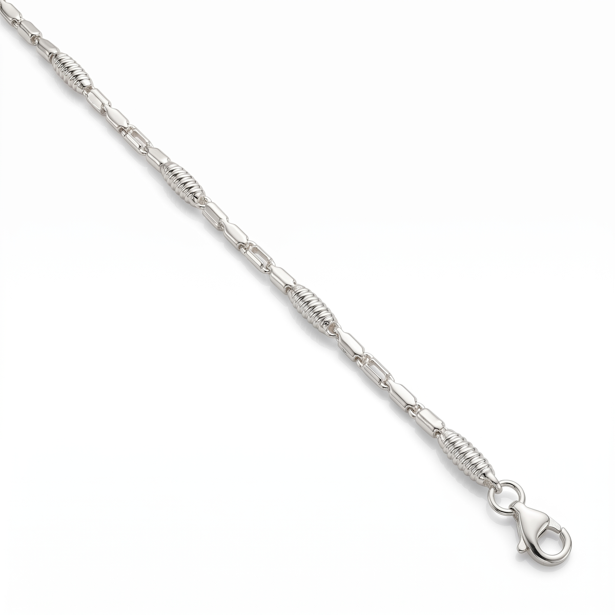 Monte-Carlo-Armband 925 Sterlingsilber