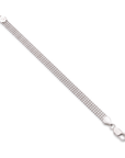 Breites Mesh-Armband 925 Sterlingsilber