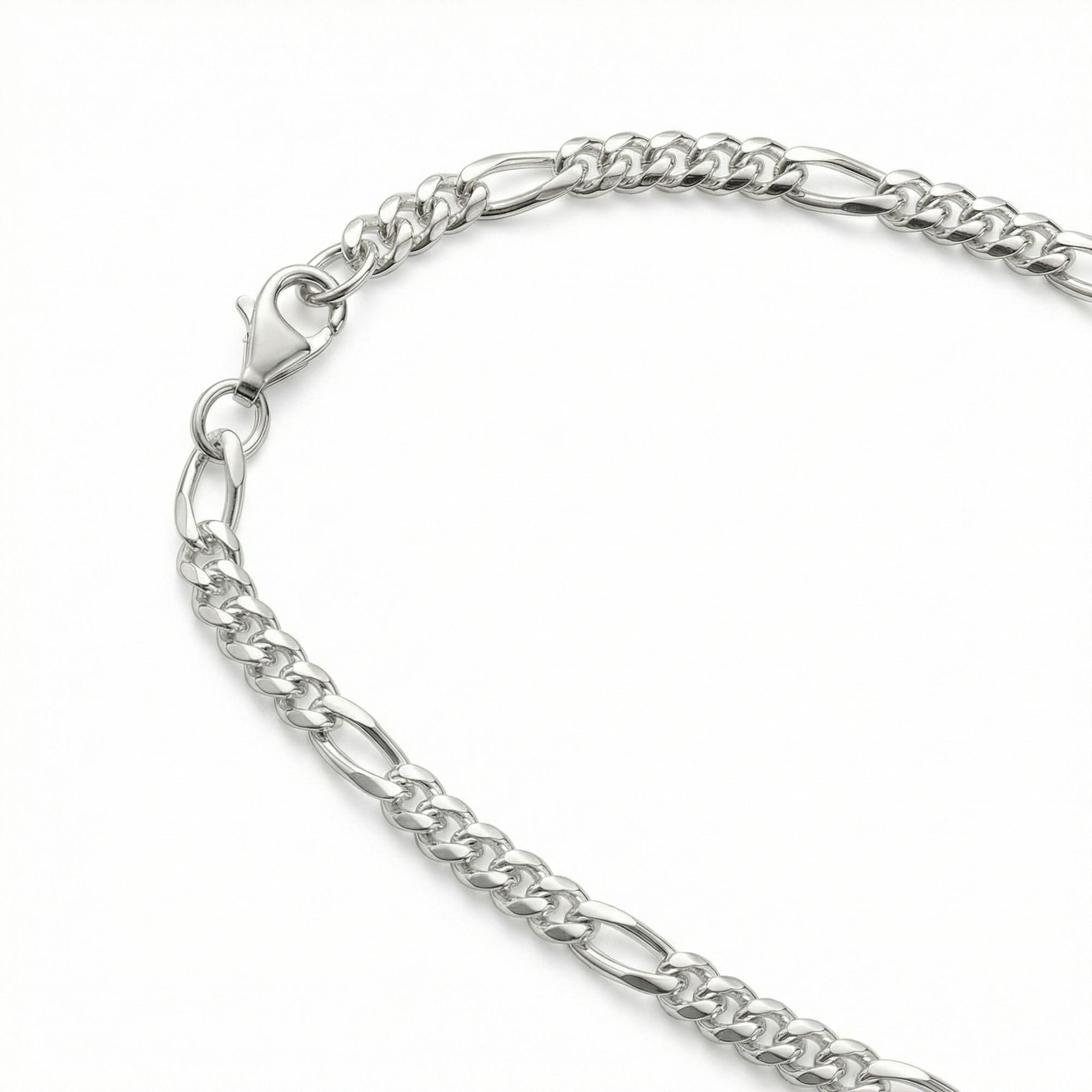 figaro kette 925 sterlingsilber  herrenschmuck damenschmuck