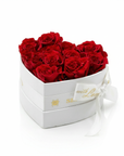 Infinity Rosen Herzbox – Rot