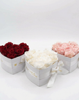 Infinity Rosen Herzbox – Rot