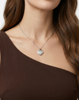 herzkette mit zirkonia 925 sterlingsilber damenschmuck minimalistisch