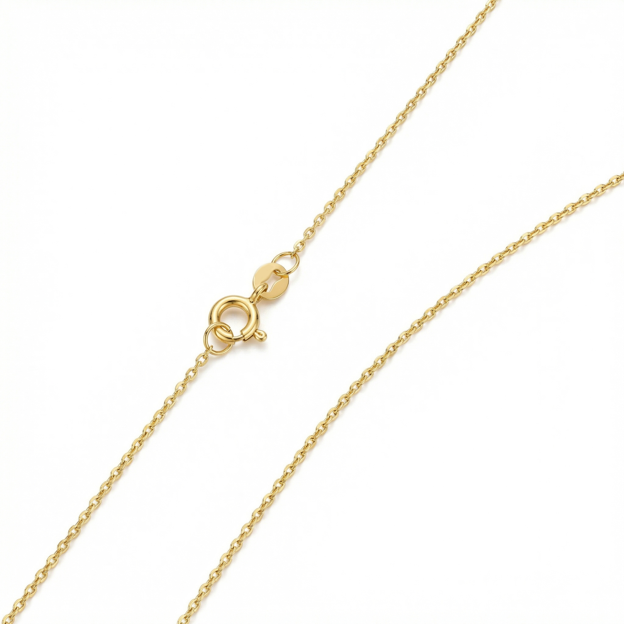 herzkette zirkonia 14k vergoldet 925 sterlingsilber minimalistisch damenschmuck herz anhänger