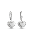 herzohrringe zirkonia 925 sterlingsilber damenschmuck